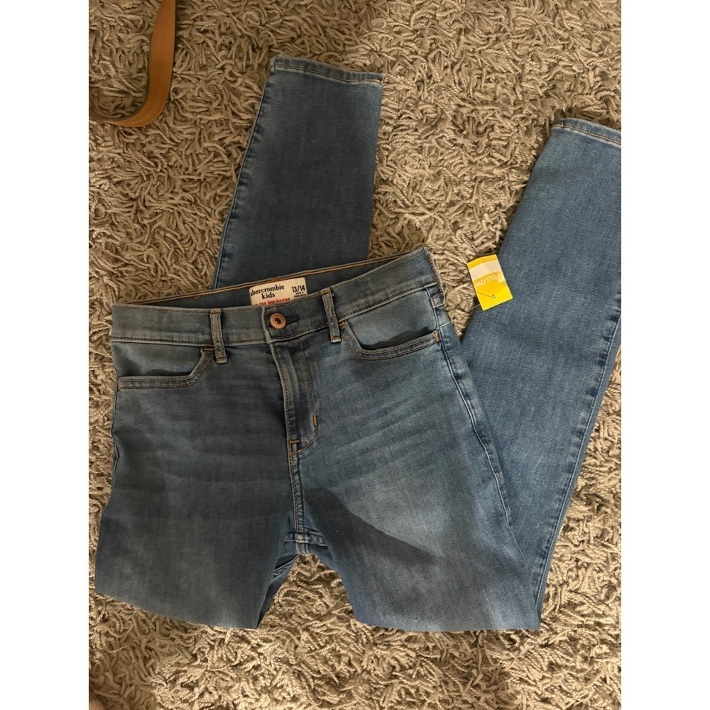 Abercrombie Kids High Rise Jean Legging Blue Wash Size 13‎ 14